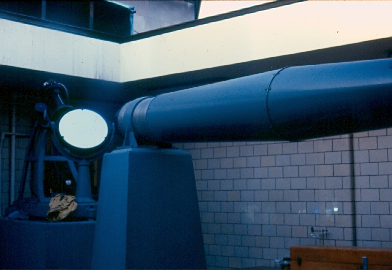 Historic 10-inch Siderostat-type Refractor Telescope at Pittsburgh's original Buhl Planetarium and Institute of Popular Science.
